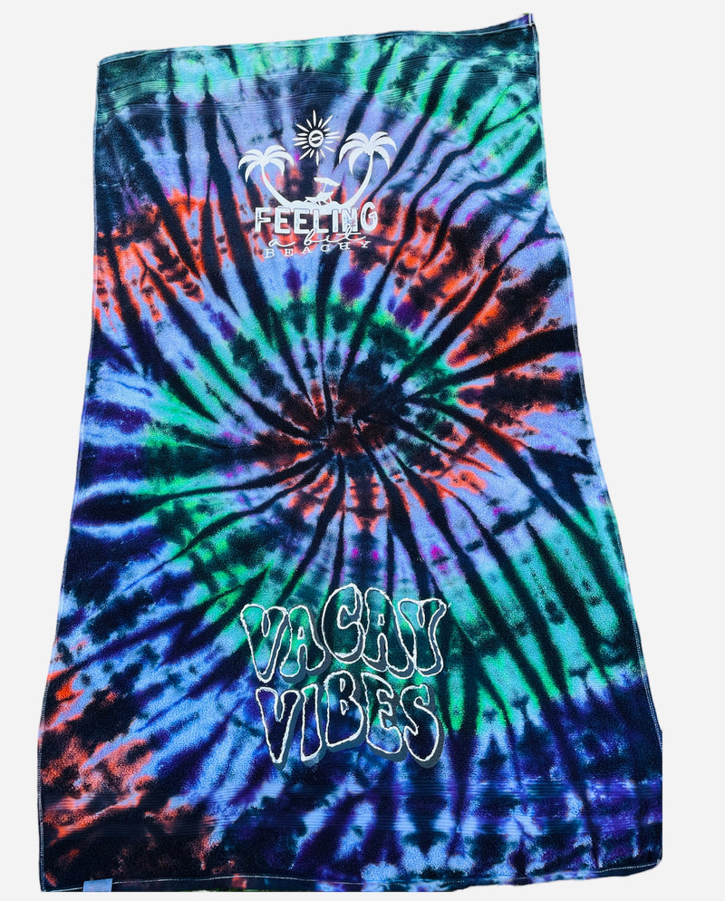 Vacay Vibes Tie Dye Towel